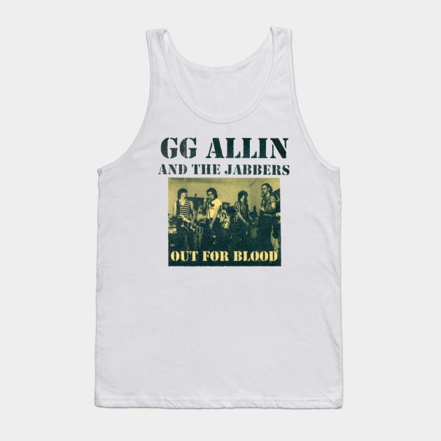 Gg Allin And The Jabbers Tank Top by trippy illusion